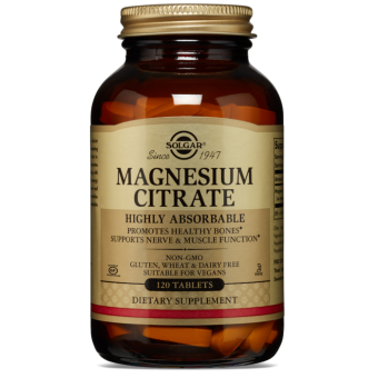 Solgar Magnesium Citrate Tablets 